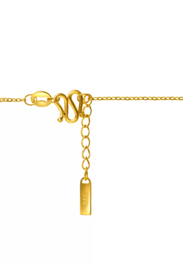 TOMEI Mother-Of-Pearl Smile-like Necklace, Yellow Gold 999 (5G)