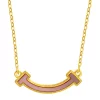 TOMEI Mother-Of-Pearl Smile-like Necklace, Yellow Gold 999 (5G)