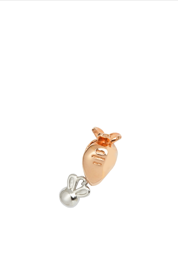 TOMEI Carrot of Today Charm | White Gold 585 (14K) (P5789)