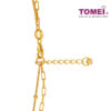TOMEI Double Strands Necklace, Yellow Gold 916
