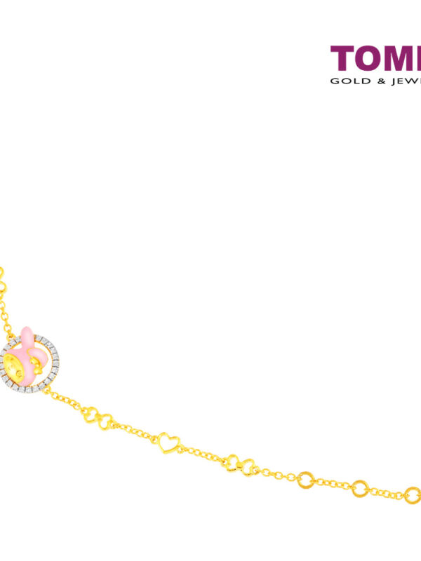 TOMEI My Melody Bracelet, Yellow Gold 916