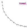 TOMEI Frontispiece of Spectacular Sparks Bracelet, Diamond White Gold 750 (DM0012510)