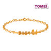 TOMEI Baby and Stroller Bracelet, Yellow Gold 916 (TZ-YG1374B-1C)