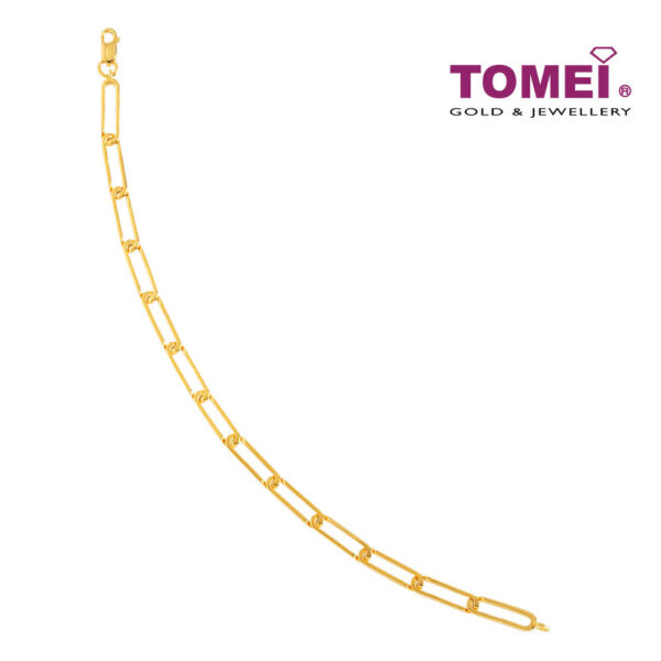 TOMEI Link Bracelet, Yellow Gold 916