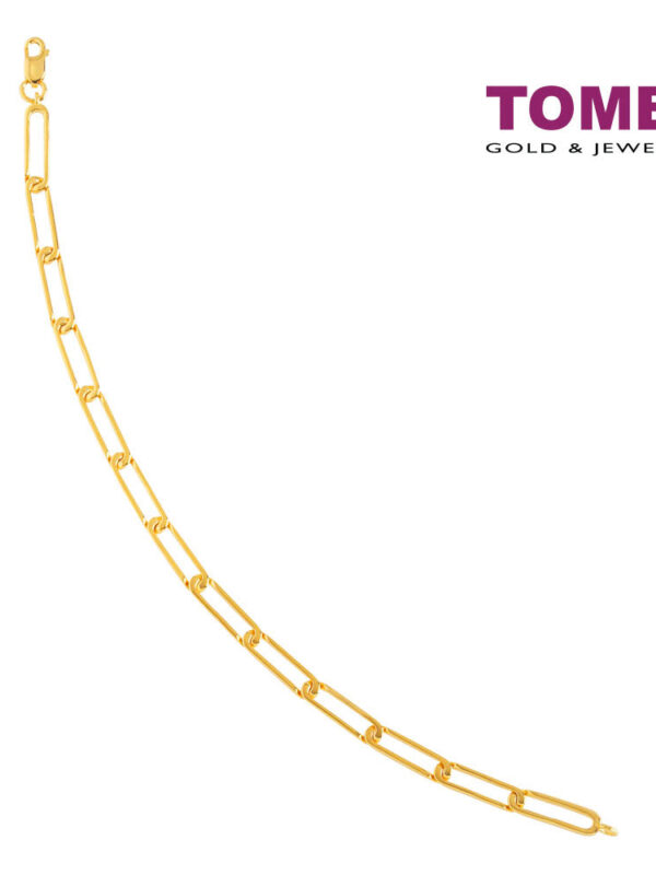 TOMEI Link Bracelet, Yellow Gold 916