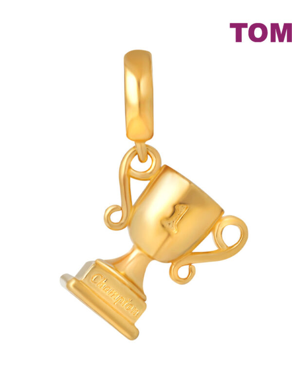 TOMEI Champion Cup Charm, Yellow Gold 916