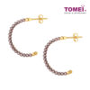 TOMEI Lusso Italia Jolly Halos Collection 4-Tone Earrings, Yellow Gold 916