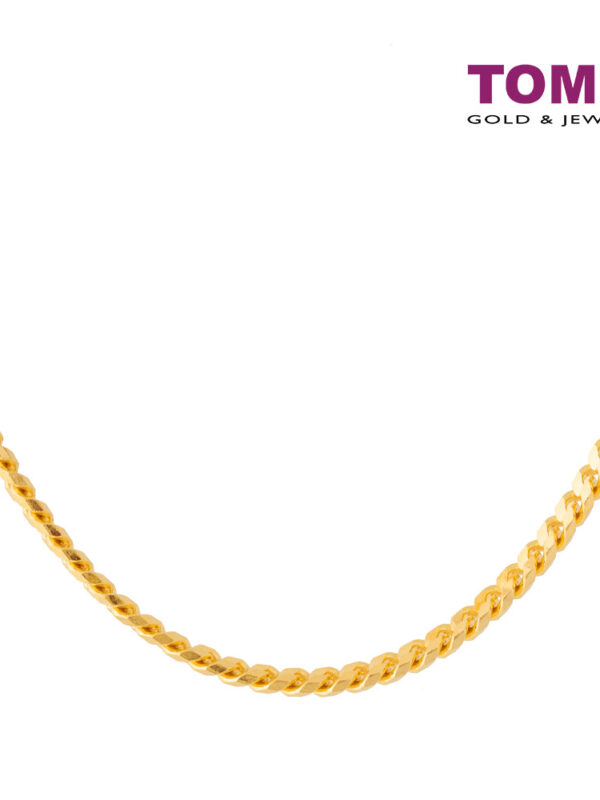TOMEI Long Necklace, Yellow Gold 916