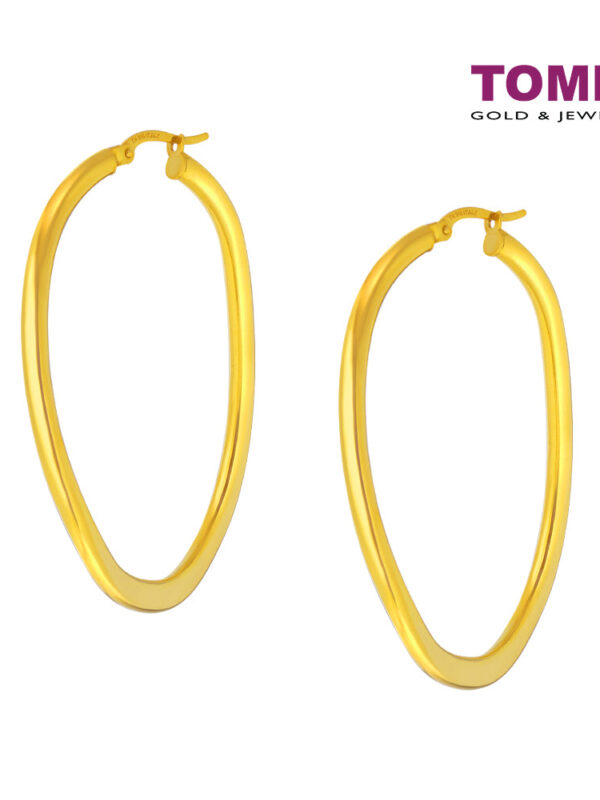 TOMEI Lusso Italia Golden Pizzaz Collection Earrings, Yellow Gold 916