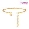 TOMEI Lusso Italia Beads Bangle, Yellow Gold 916