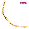 TOMEI Lusso Italia Bar Bracelet, Yellow Gold 916