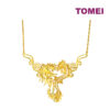 TOMEI Dragon Phoenix Necklace, Yellow Gold 916