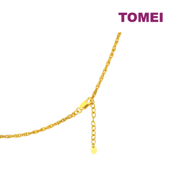 TOMEI Dragon Phoenix Necklace, Yellow Gold 916