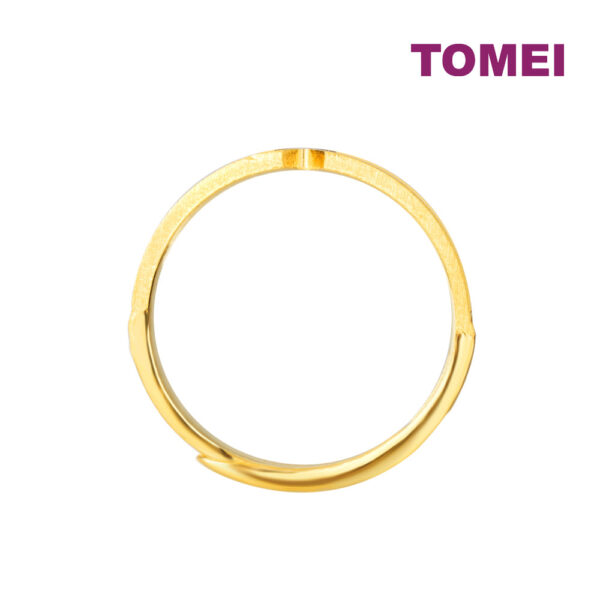 TOMEI Couple Rings, Yellow Gold 999