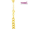 TOMEI Lusso Italia Dual-Tier Beads and Heart Bracelet, Yellow Gold 916