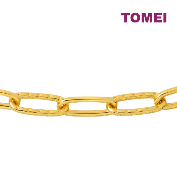 TOMEI Link Bracelet, Yellow Gold 999 (5D)