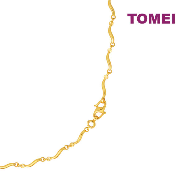 TOMEI Dragon & Phoenix Romance Necklace, Yellow Gold 916
