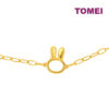 TOMEI Kids Rabbit Bracelet, Yellow Gold 916