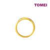 TOMEI Dual-Tone Multi-Layer Ring, Yellow Gold 916