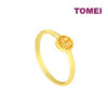 TOMEI Minimalist Fortune Ring, Yellow Gold 916