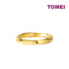 TOMEI Lusso Italia Modern Ring, Yellow Gold 916