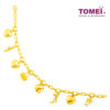 TOMEI Lusso Italia Lady Accesorries Bracelet, Yellow Gold 916