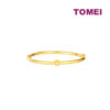 TOMEI Minimalist Bangle, Yellow Gold 916