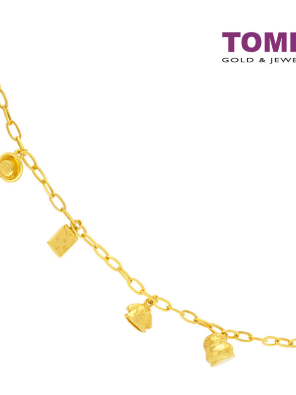 TOMEI Baby Bracelet, Yellow Gold 916