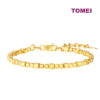 TOMEI Kids Beads Bangle, Yellow Gold 916