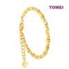 TOMEI Kids Beads Bangle, Yellow Gold 916