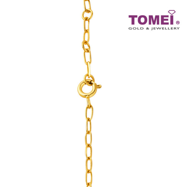 TOMEI Little Duck with Lifebuoy and Bell Bracelet, Yellow Gold 916