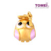 TOMEI Owl Charm, Yellow Gold 916