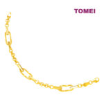 TOMEI Lusso Italia Bracelet, Yellow Gold 916