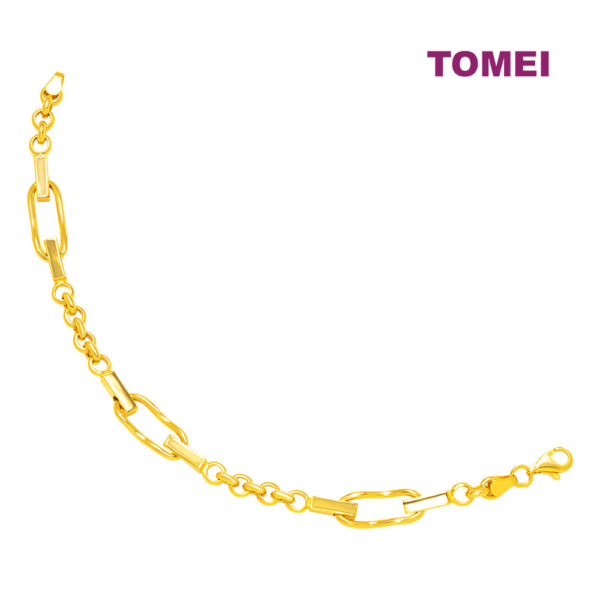 TOMEI Lusso Italia Bracelet, Yellow Gold 916