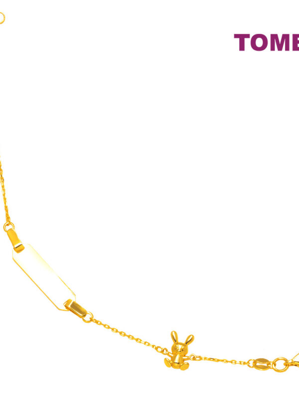TOMEI Lusso Italia Rabbit Bracelet, Yellow Gold 916