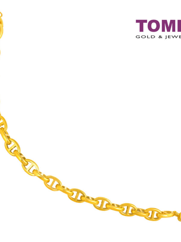 TOMEI Link Bracelet, Yellow Gold 916