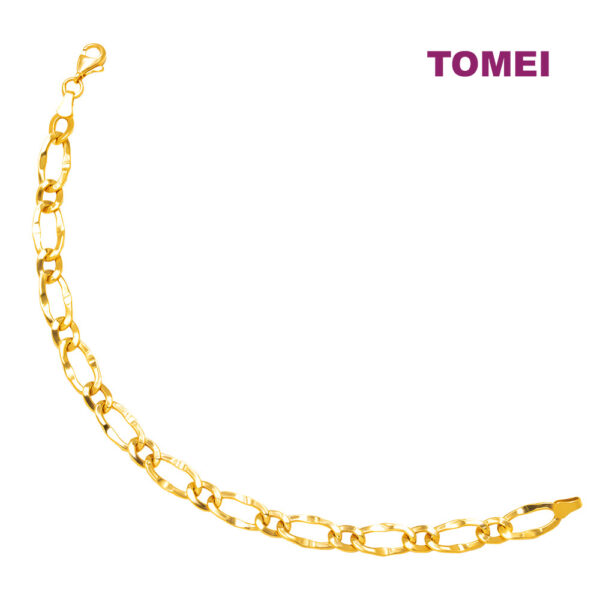 TOMEI Lusso Italia Bracelet, Yellow Gold 916