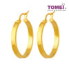 TOMEI Lusso Italia Hoop Earrings, Yellow Gold 916