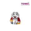 TOMEI Laughing God Charm, White Gold 585