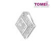 TOMEI Pendant In Quadrated Sensations, Diamond White Gold 750 (P2982)