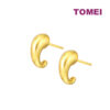 TOMEI Lusso Italia Mini Trunk Earrings, Yellow Gold 916