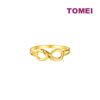 TOMEI Infinity Ring, Yellow Gold 916