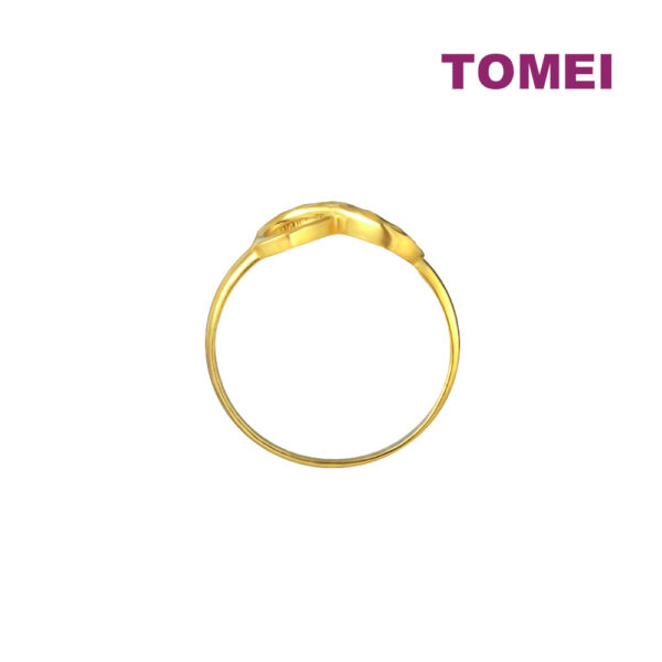 TOMEI Infinity Ring, Yellow Gold 916