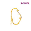 TOMEI Bridging the Gap Bangle, Yellow Gold 916