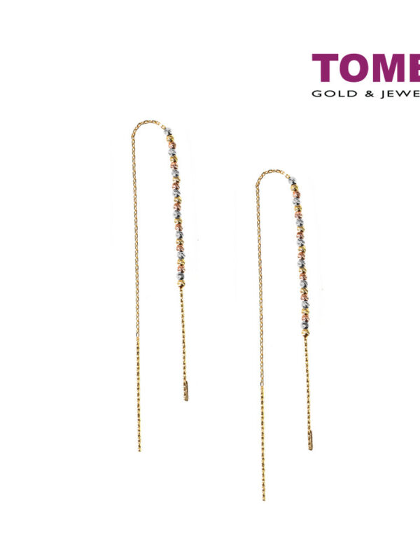 TOMEI Earrings, Yellow Gold 916 (IQ-X3WE217274-2C)