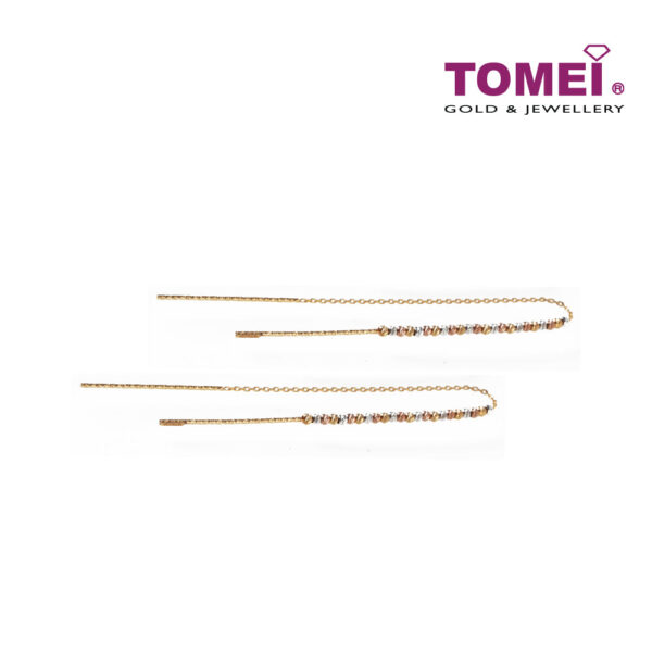 TOMEI Earrings, Yellow Gold 916 (IQ-X3WE217274-2C)