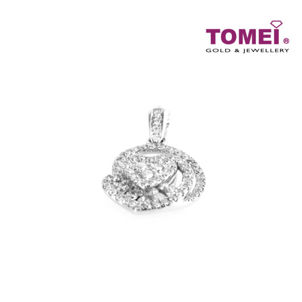 TOMEI Pendant, Diamond White Gold 750 (P5593)