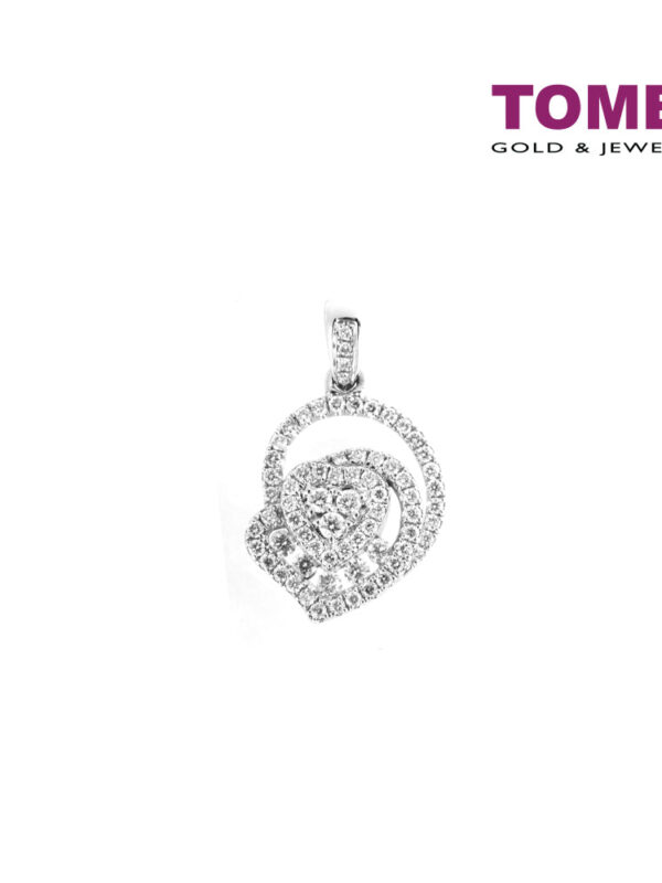 TOMEI Pendant, Diamond White Gold 750 (P5593)