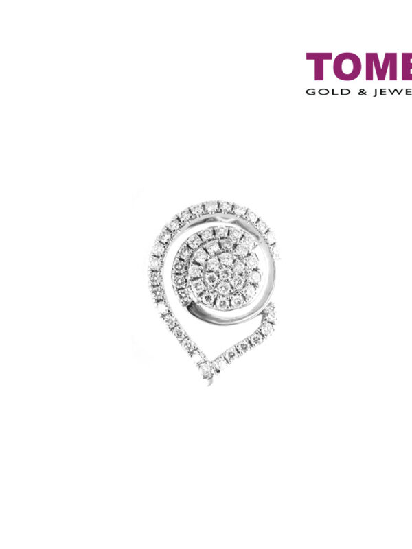 TOMEI Pendant, Diamond White Gold 750 (P5165)