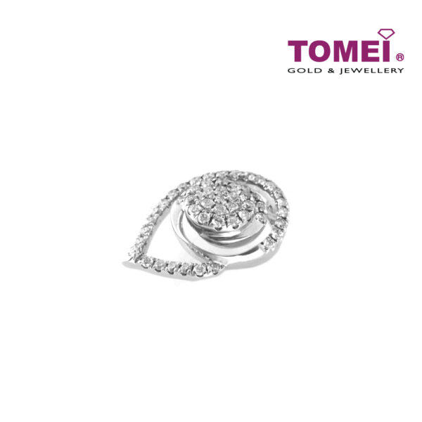 TOMEI Pendant, Diamond White Gold 750 (P5165)